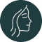 Ícone Melhorar a harmonia e o contorno facial.